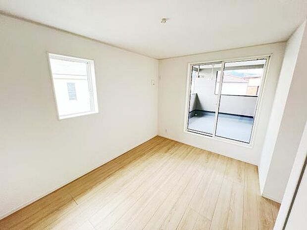 子供部屋にもちょうど良い大きさのお部屋です。