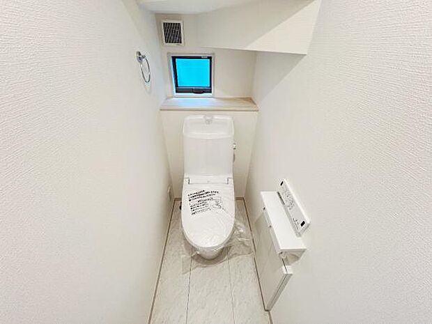 ほっと安らげるトイレ空間です。