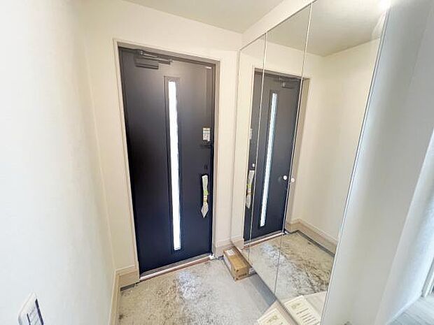 いつも気持ちよくご家族を迎えられる玄関です。