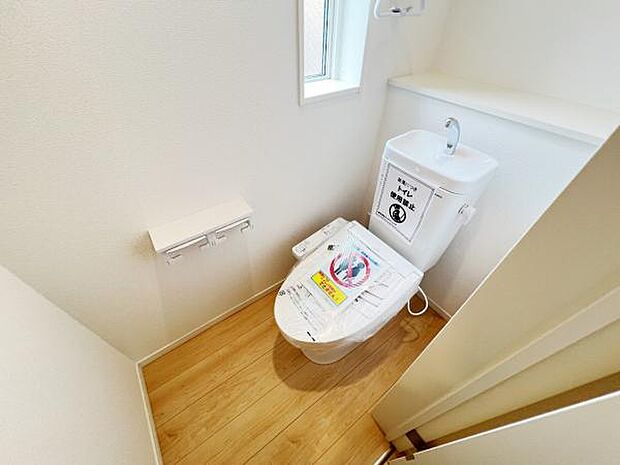ほっと安らげるトイレ空間です。