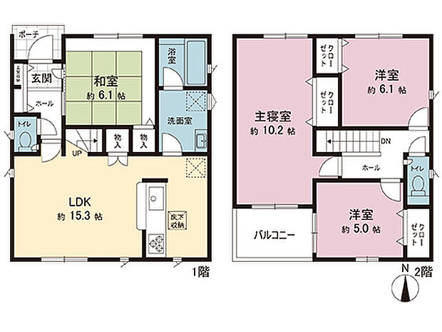 間取図です。図面と異なる場合は現況を優先させていただきます。