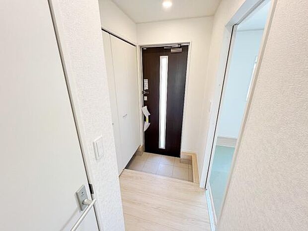 いつも気持ちよくご家族を迎えられる玄関です。