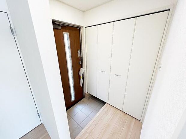 いつも気持ちよくご家族を迎えられる玄関です。