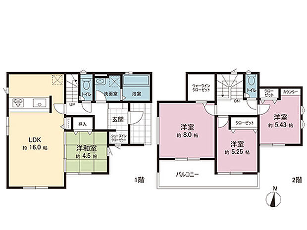 間取図です。図面と異なる場合は現況を優先させていただきます。