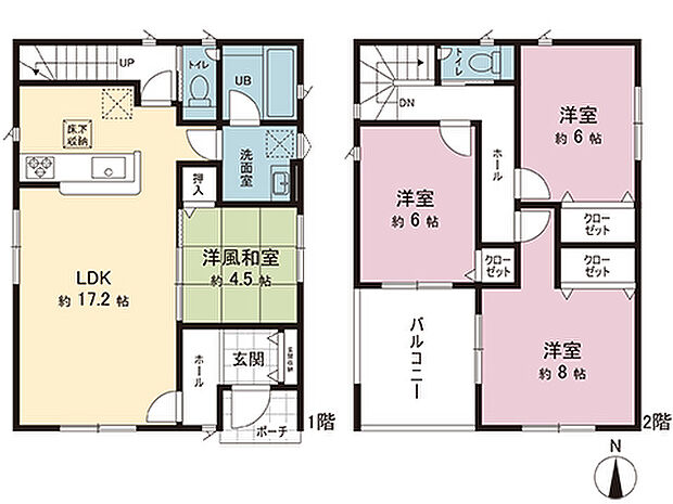 間取図です。図面と異なる場合は現況を優先させていただきます。