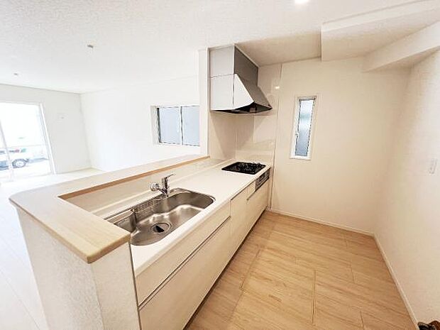 料理の時間が楽しくなるキッチンスペースです。