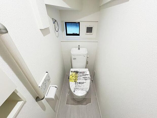 ほっと安らげるトイレ空間です。