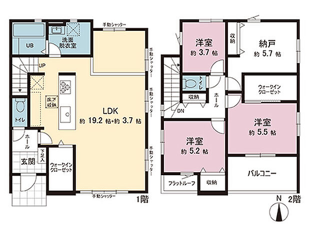 間取図です。図面と異なる場合は現況を優先させていただきます。
