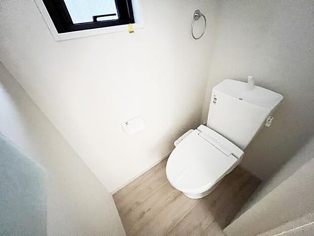 ほっと安らげるトイレ空間です。