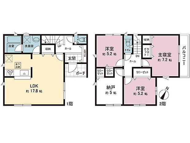 間取図です。図面と異なる場合は現況を優先させていただきます。