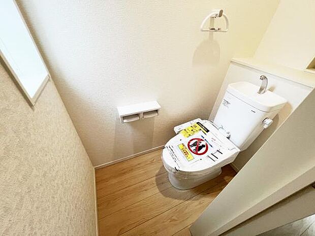 ほっと安らげるトイレ空間です。