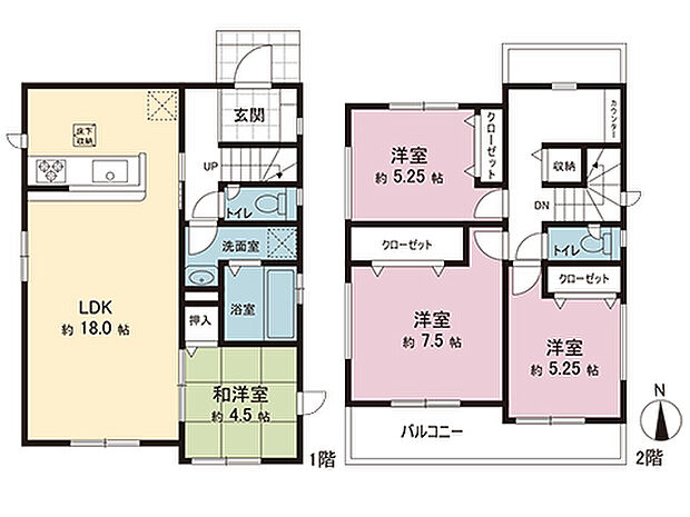 間取図です。図面と異なる場合は現況を優先させていただきます。