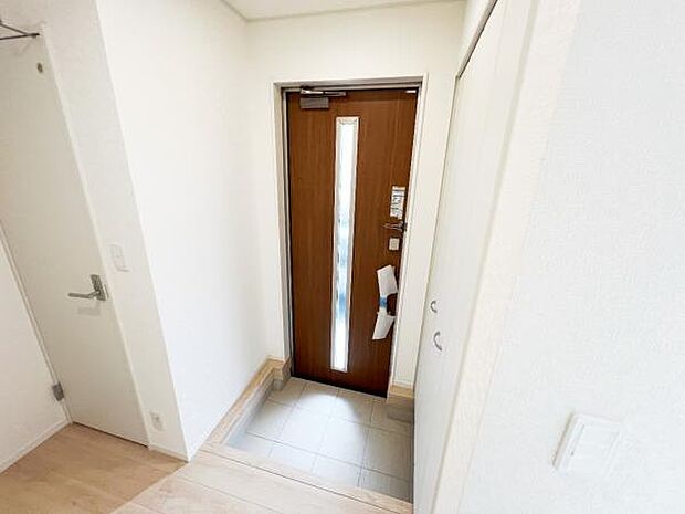 いつも気持ちよくご家族を迎えられる玄関です。
