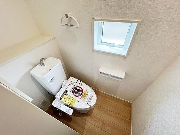 ほっと安らげるトイレ空間です。