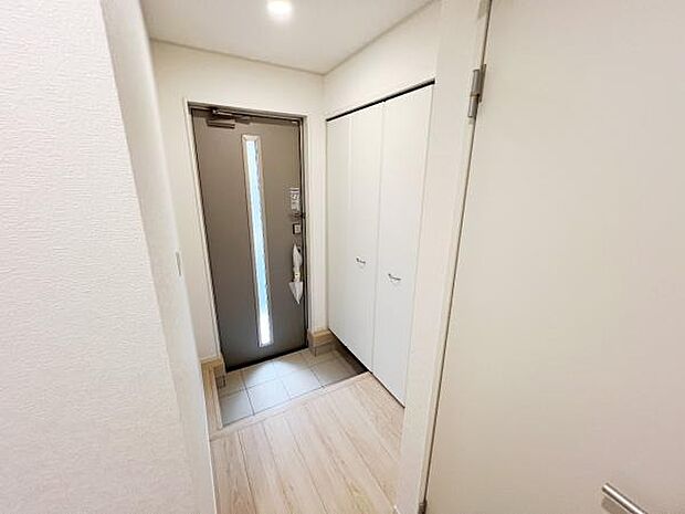 いつも気持ちよくご家族を迎えられる玄関です。