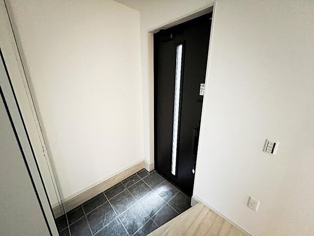 いつも気持ちよくご家族を迎えられる玄関です。