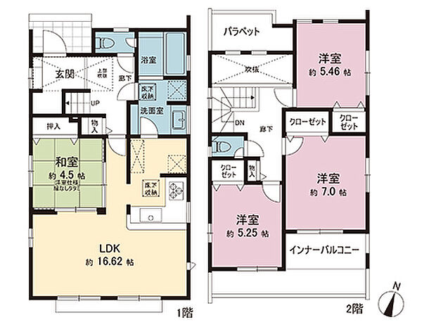 間取図です。図面と異なる場合は現況を優先させていただきます。