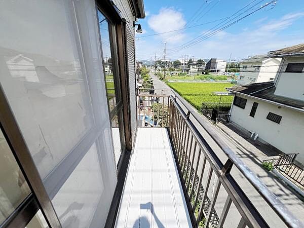 お洗濯ものを気持ち良く太陽の光で干せるのが嬉しいですね。