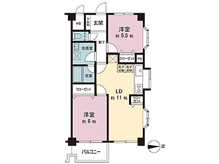 間取図です。図面と異なる場合は現況を優先させていただきます。