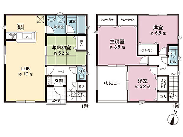 間取図です。図面と異なる場合は現況を優先させていただきます。