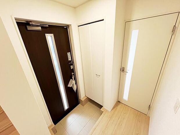いつも気持ちよくご家族を迎えられる玄関です。