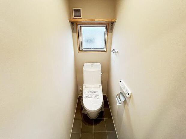 ほっと安らげるトイレ空間です。