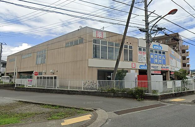 ウエルシア小田原堀之内店まで約490m(徒歩7分)