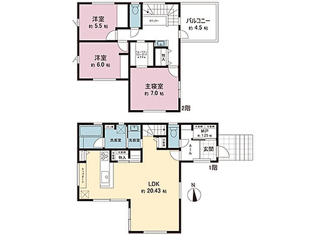 間取図です。図面と異なる場合は現況を優先させていただきます。