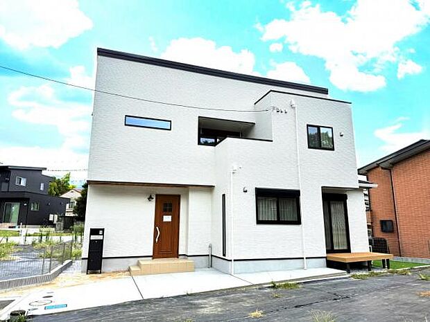 建物完成済・ご家族揃って建物と街並みをご覧いただけます。