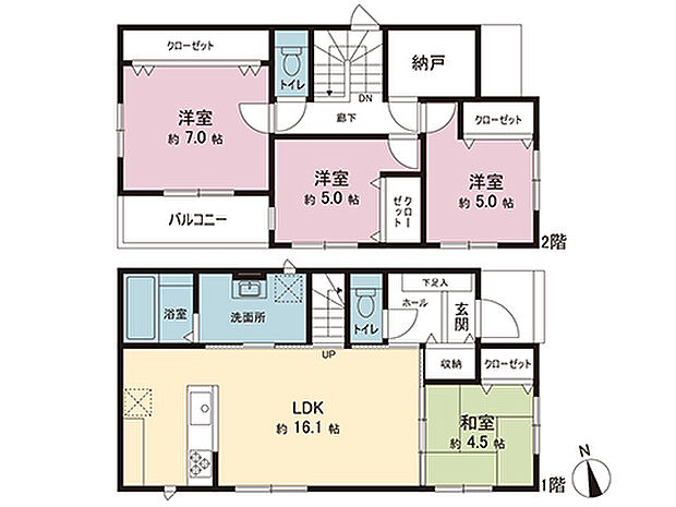 間取図です。図面と異なる場合は現況を優先させていただきます。