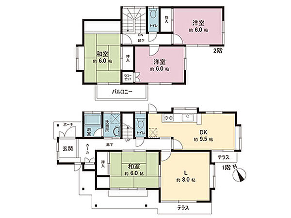 間取図です。図面と異なる場合は現況を優先させていただきます。
