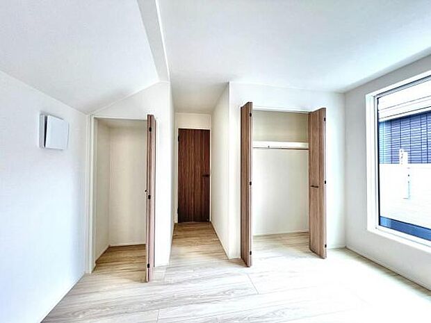 収納豊富な間取りで、室内もスッキリ快適です。