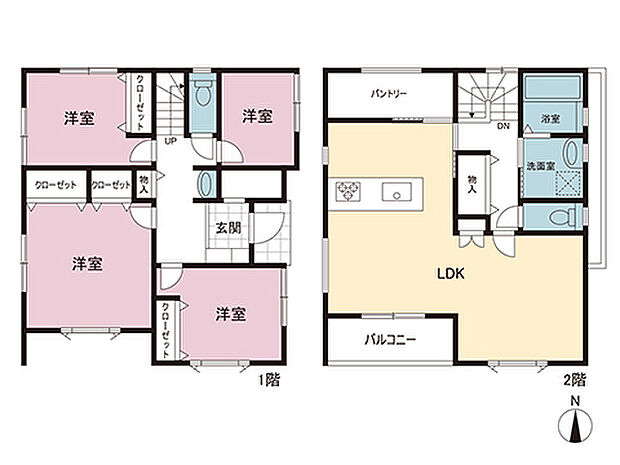 間取図です。図面と異なる場合は現況を優先させていただきます。