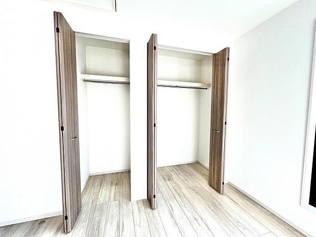 収納豊富な間取りで、室内もスッキリ快適です。