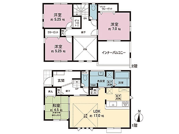 間取図です。図面と異なる場合は現況を優先させていただきます。