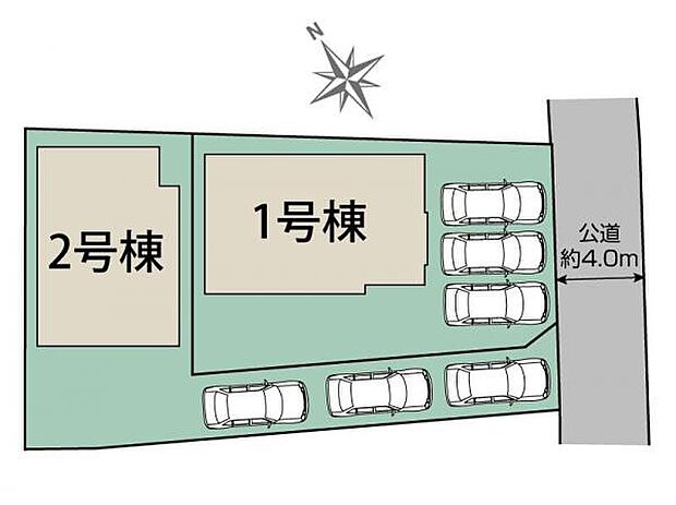区画図です。図面と異なる場合は現況を優先させていただきます。