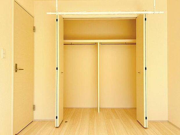 収納豊富な間取りで、室内もスッキリ快適です。