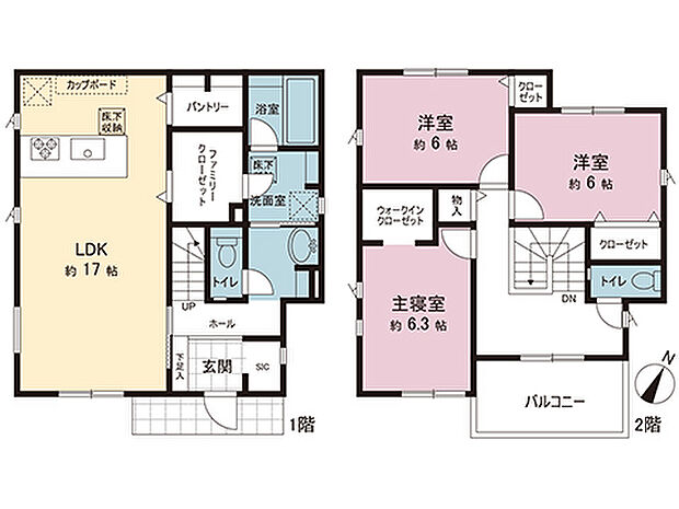 間取図です。図面と異なる場合は現況を優先させていただきます。