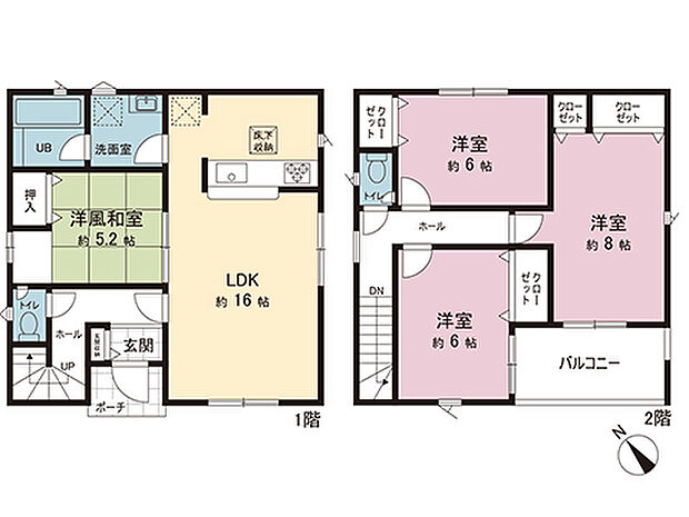 間取図です。図面と異なる場合は現況を優先させていただきます。