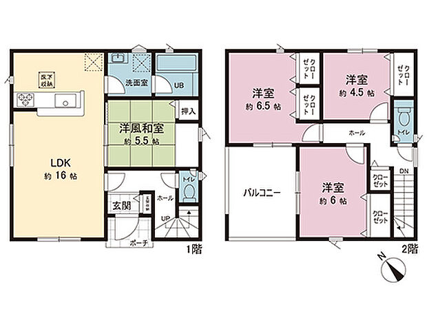 間取図です。図面と異なる場合は現況を優先させていただきます。