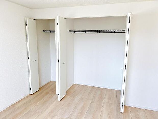 収納豊富な間取りで、室内もスッキリ快適です。