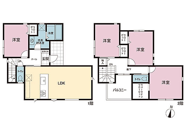 間取図です。図面と異なる場合は現況を優先させていただきます。
