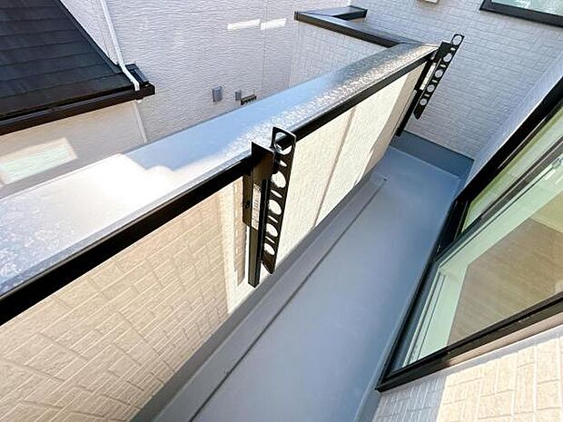 お洗濯ものを気持ち良く太陽の光で干せるのが嬉しいですね。