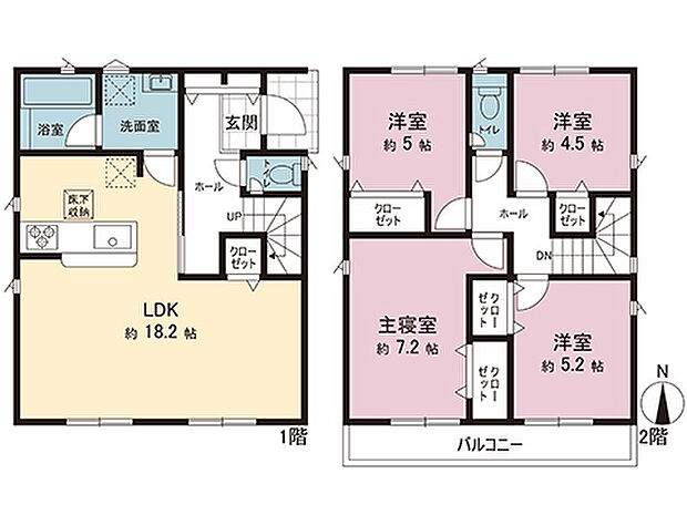 間取図です。図面と異なる場合は現況を優先させていただきます。