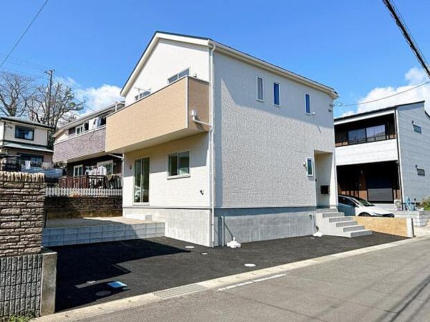 建物完成済・ご家族揃って建物と街並みをご覧いただけます。