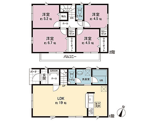 間取図です。図面と異なる場合は現況を優先させていただきます。