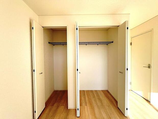 収納豊富な間取りで、室内もスッキリ快適です。