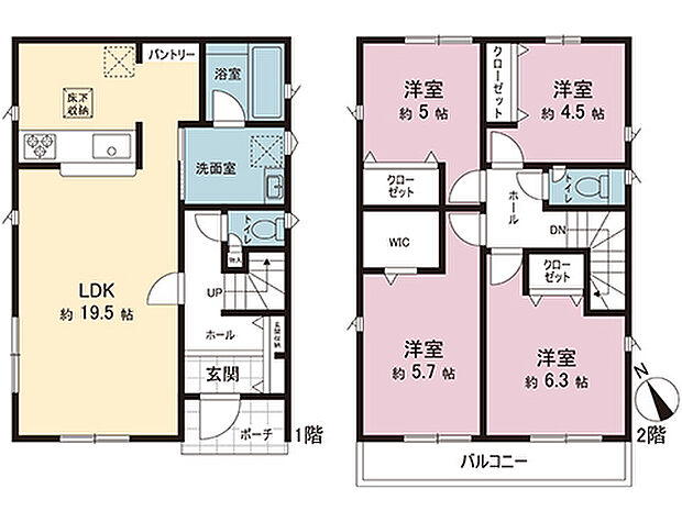 間取図です。図面と異なる場合は現況を優先させていただきます。