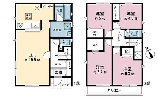 間取図です。図面と異なる場合は現況を優先させていただきます。