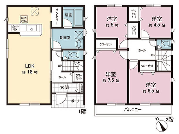 間取図です。図面と異なる場合は現況を優先させていただきます。